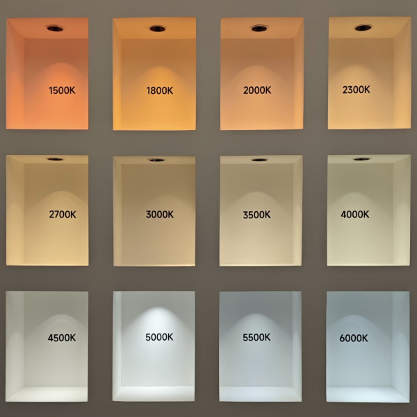 researchrch different color temperatures for the lamp.